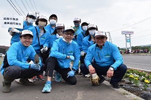 はこだて花かいどう 植栽活動への参加